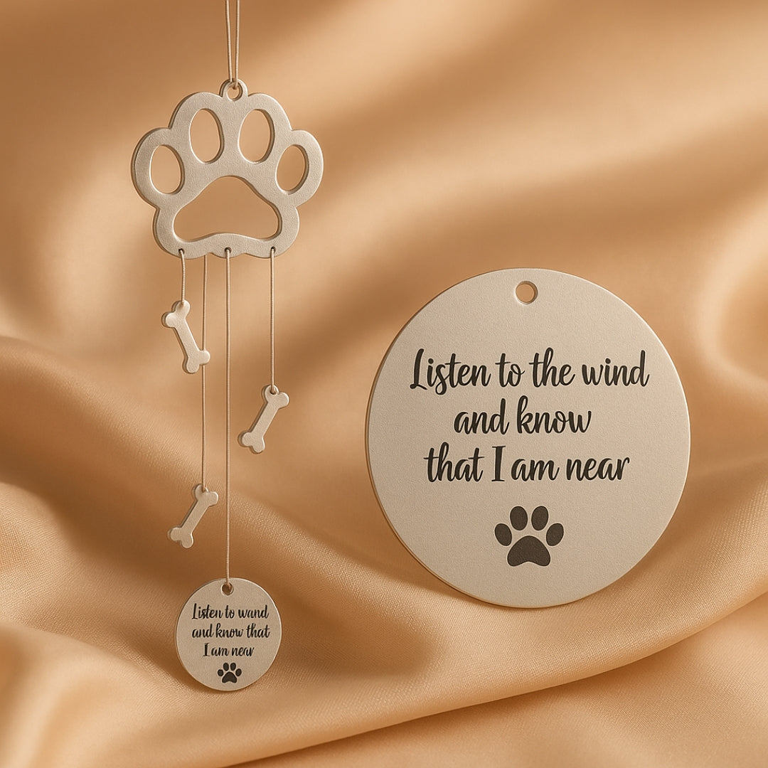 Listen To The Wind Dog Windcharms
