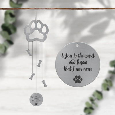 Listen To The Wind Dog Windcharms